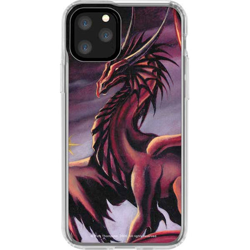 Ruth Thompson Red Dragon by Ruth Thompson iPhone 11 Pro Clear Case