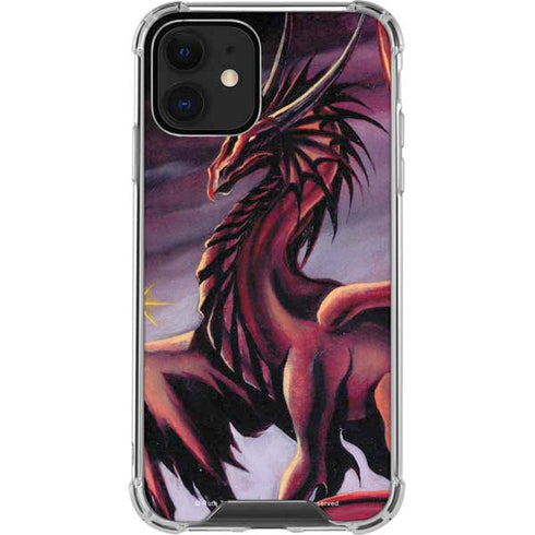 Ruth Thompson Ruth Thompson Red Dragon iPhone 12 Clear Case