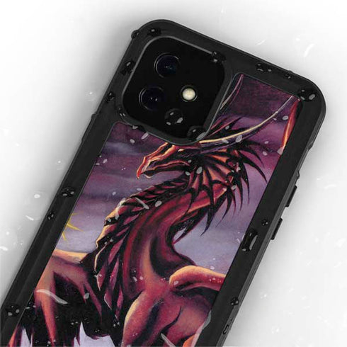 Ruth Thompson Ruth Thompson Red Dragon iPhone 12 Waterproof Case