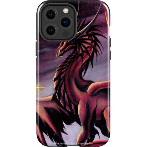 Ruth Thompson Red Dragon by Ruth Thompson iPhone 15 Pro Max Impact Case