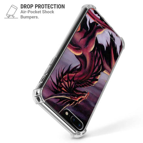 Ruth Thompson Red Dragon by Ruth Thompson iPhone 7/8 Plus Clear Case