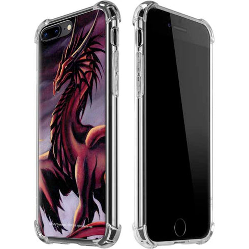 Ruth Thompson Red Dragon by Ruth Thompson iPhone 7/8 Plus Clear Case