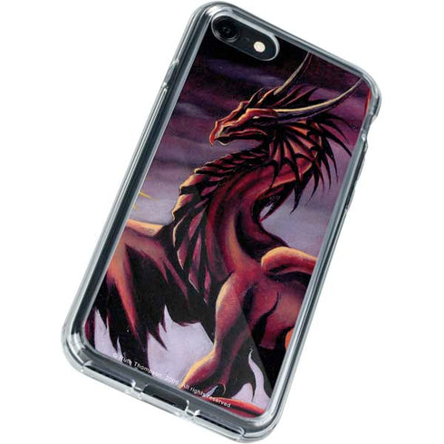 Ruth Thompson Ruth Thompson Red Dragon iPhone SE (2nd & 3rd Gen) Clear Case