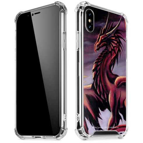 Ruth Thompson Red Dragon by Ruth Thompson iPhone XS Max Clear Case