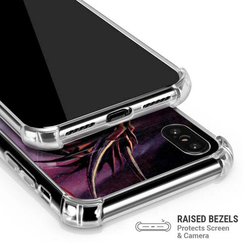 Ruth Thompson Red Dragon by Ruth Thompson iPhone XS Max Clear Case