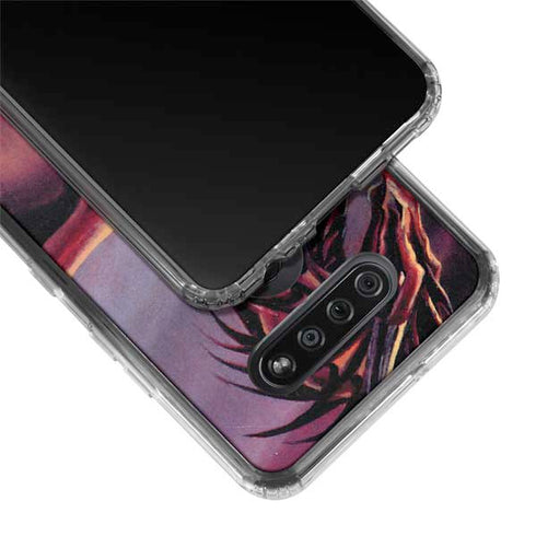 Ruth Thompson Red Dragon by Ruth Thompson LG K51/Q51 Clear Case