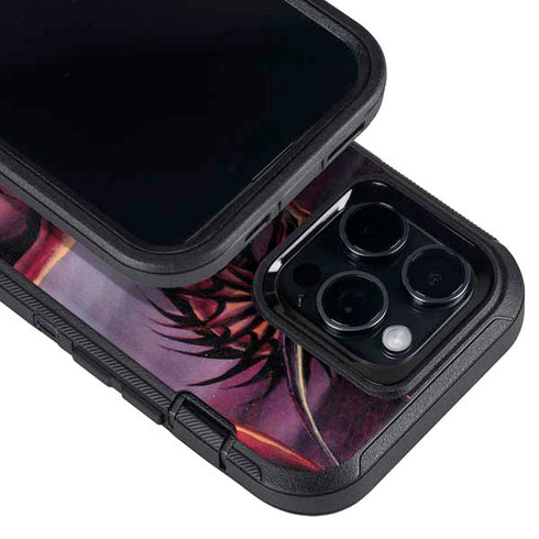 Ruth Thompson Red Dragon by Ruth Thompson Otterbox Defender iPhone Skin