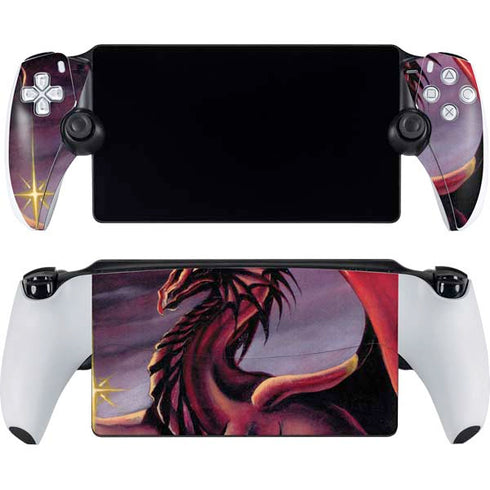Ruth Thompson Red Dragon by Ruth Thompson PlayStation Portal Remote Player Skin