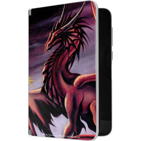 Ruth Thompson Ruth Thompson Red Dragon Surface Duo Skin