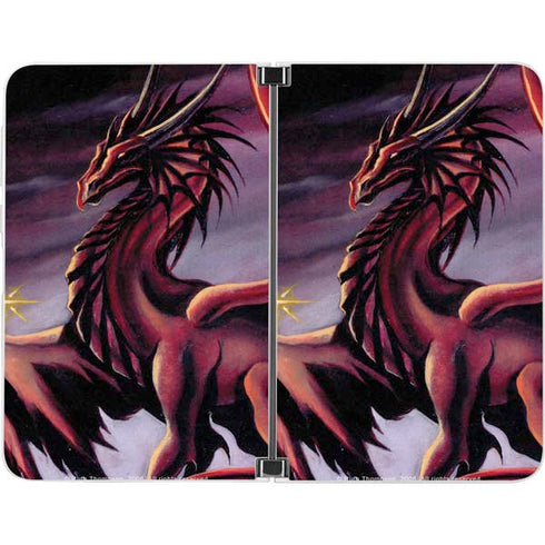 Ruth Thompson Ruth Thompson Red Dragon Surface Duo Skin