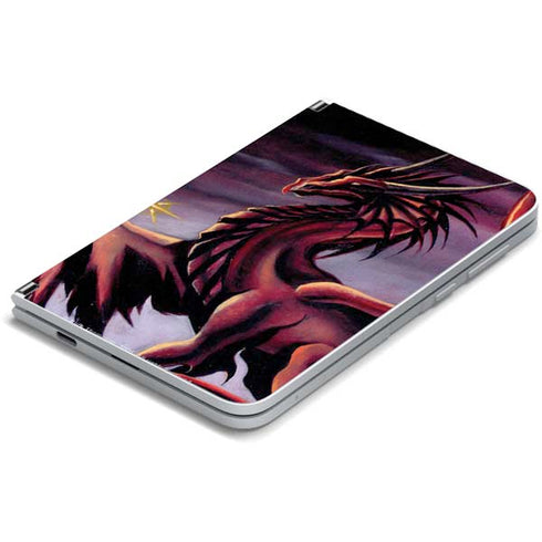 Ruth Thompson Ruth Thompson Red Dragon Surface Duo Skin