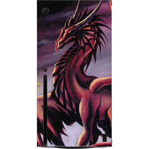 Ruth Thompson Ruth Thompson Red Dragon Xbox Series X Console Skin