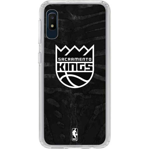 NBA Sacramento Kings Animal Print Galaxy A10e Clear Case