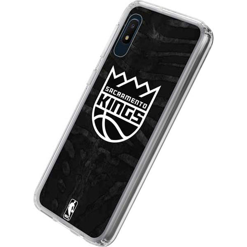 NBA Sacramento Kings Animal Print Galaxy A10e Clear Case