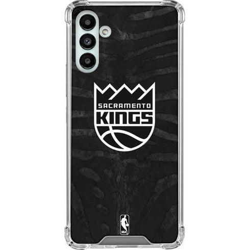 NBA Sacramento Kings Animal Print Galaxy A13 5G Clear Case