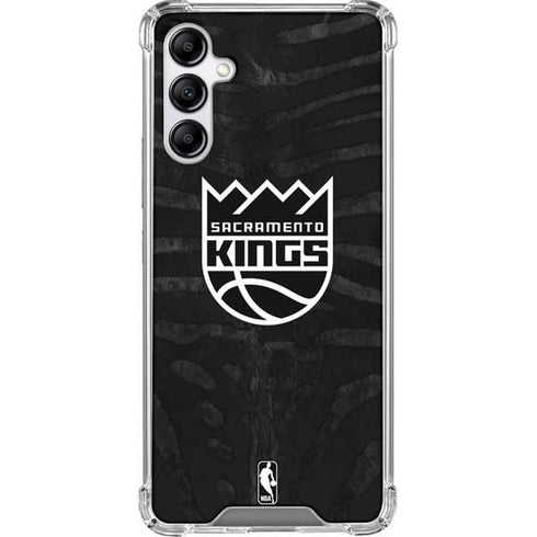 NBA Sacramento Kings Animal Print Galaxy A14 5G Clear Case