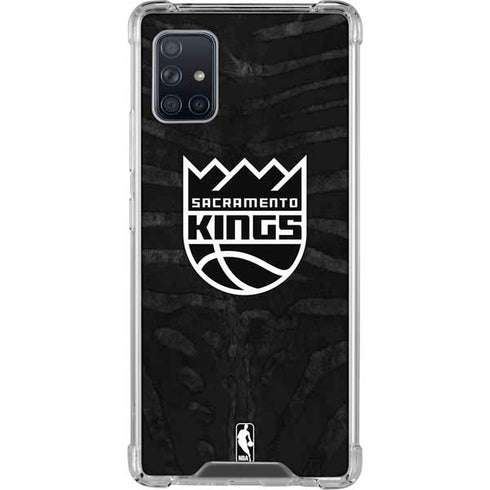 NBA Sacramento Kings Animal Print Galaxy A51 5G Clear Case