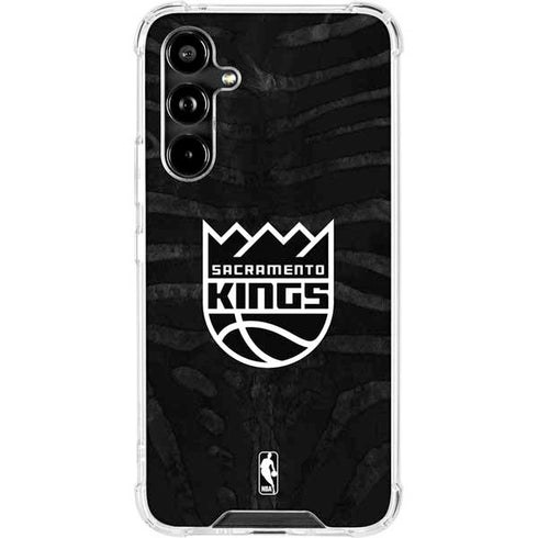 NBA Sacramento Kings Animal Print Galaxy A54 5G Clear Case