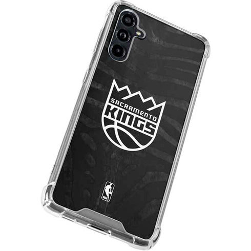 NBA Sacramento Kings Animal Print Galaxy A54 5G Clear Case