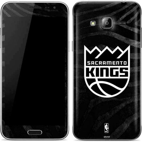 NBA Sacramento Kings Animal Print Galaxy J3 Skin