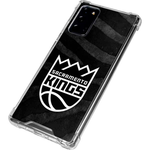 NBA Sacramento Kings Animal Print Galaxy Note20 5G Clear Case