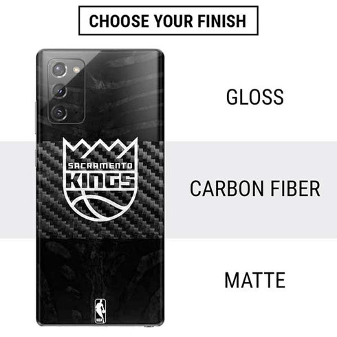 NBA Sacramento Kings Animal Print Galaxy Note20 5G Skin