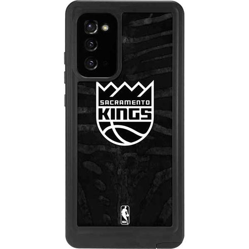 NBA Sacramento Kings Animal Print Galaxy Note20 5G Waterproof Case