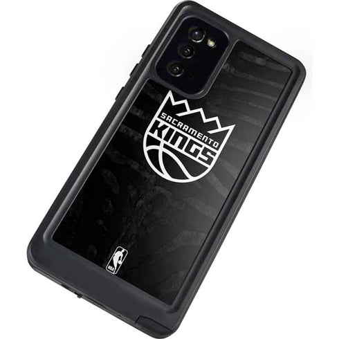 NBA Sacramento Kings Animal Print Galaxy Note20 5G Waterproof Case