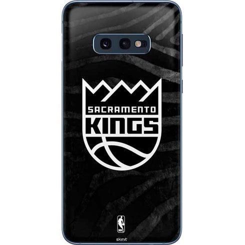 NBA Sacramento Kings Animal Print Galaxy S10e Skin
