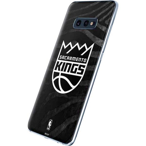 NBA Sacramento Kings Animal Print Galaxy S10e Skin