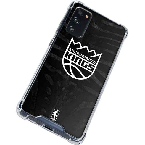 NBA Sacramento Kings Animal Print Galaxy S20 FE Clear Case