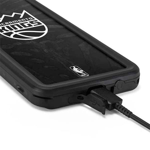 NBA Sacramento Kings Animal Print Galaxy S20 Plus Waterproof Case