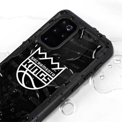 NBA Sacramento Kings Animal Print Galaxy S20 Plus Waterproof Case