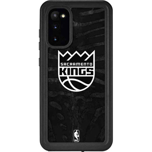 NBA Sacramento Kings Animal Print Galaxy S20 Waterproof Case