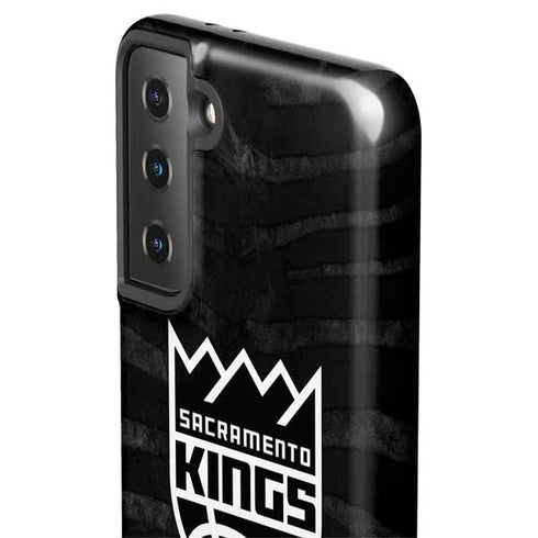 NBA Sacramento Kings Animal Print Galaxy S21 FE Pro Case