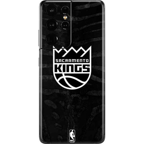 NBA Sacramento Kings Animal Print Galaxy S21 Ultra 5G Skin