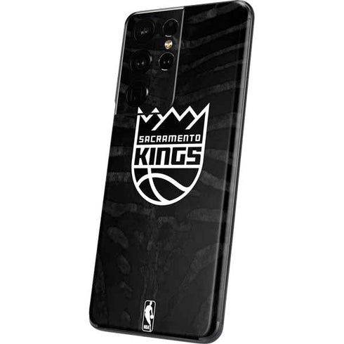 NBA Sacramento Kings Animal Print Galaxy S21 Ultra 5G Skin