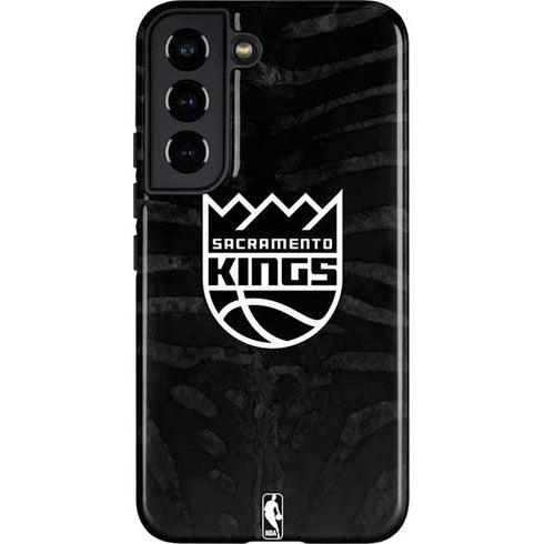NBA Sacramento Kings Animal Print Galaxy S22 Pro Case