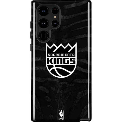 NBA Sacramento Kings Animal Print Galaxy S22 Ultra Pro Case