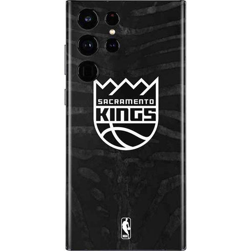 NBA Sacramento Kings Animal Print Galaxy S22 Ultra Skin