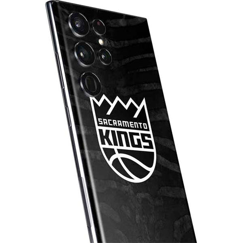 NBA Sacramento Kings Animal Print Galaxy S22 Ultra Skin