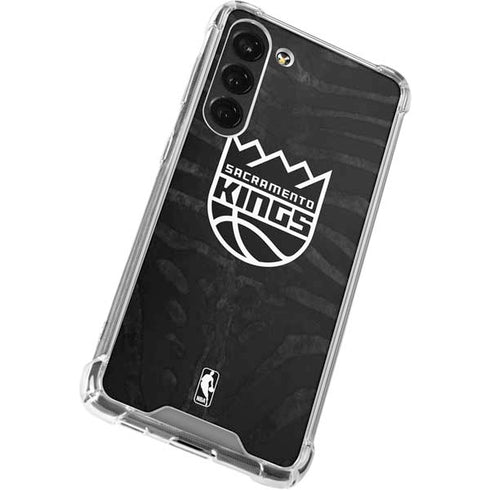 NBA Sacramento Kings Animal Print Galaxy S23 Plus Clear Case