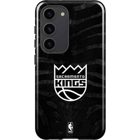 NBA Sacramento Kings Animal Print Galaxy S23 Pro Case