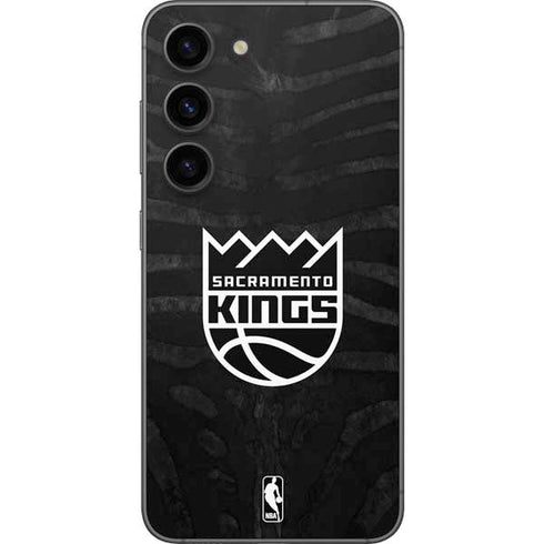 NBA Sacramento Kings Animal Print Galaxy S23 Skin