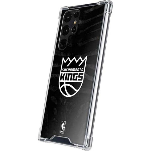 NBA Sacramento Kings Animal Print Galaxy S24 Ultra Clear Case