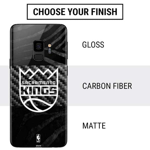 NBA Sacramento Kings Animal Print Galaxy S9 Skin
