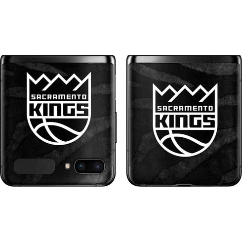NBA Sacramento Kings Animal Print Galaxy Z Flip Skin