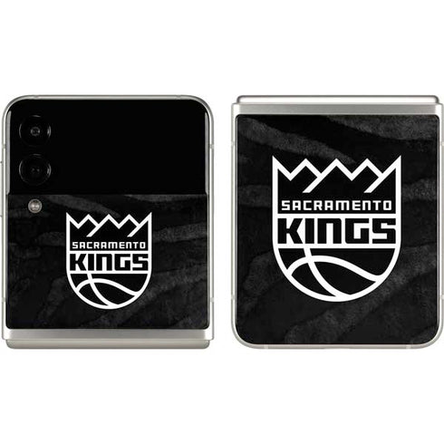 NBA Sacramento Kings Animal Print Galaxy Z Flip3 5G Skin
