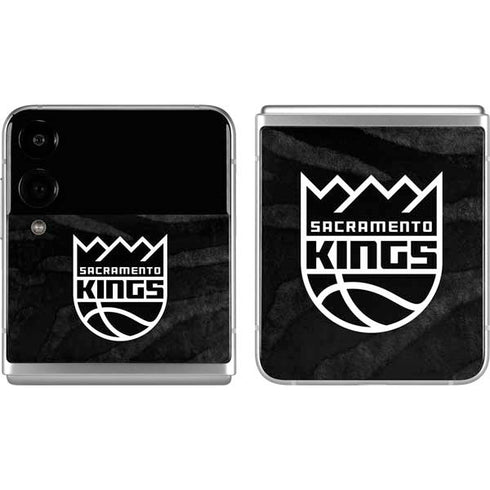 NBA Sacramento Kings Animal Print Galaxy Z Flip4 5G Skin