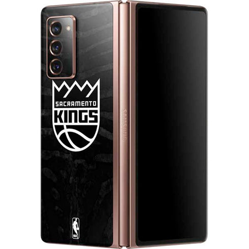 NBA Sacramento Kings Animal Print Galaxy Z Fold2 5G Skin